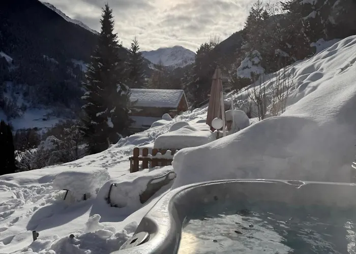 Alpesi faház Opalpin & Spa, Vue Montagne Et Jacuzzi